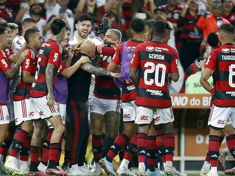 VIDEO: Jugadores del Flamengo y su divertida celebración con Sampaoli