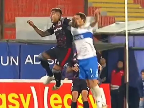 VIDEO: El penal que reclaman los hinchas de la UC y que los jugadores ni protestaron