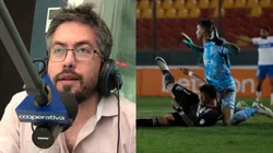 Pelotazo se indignó por la polémica jugada del penal.