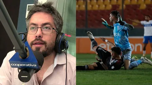 Pelotazo se indignó por la polémica jugada del penal.