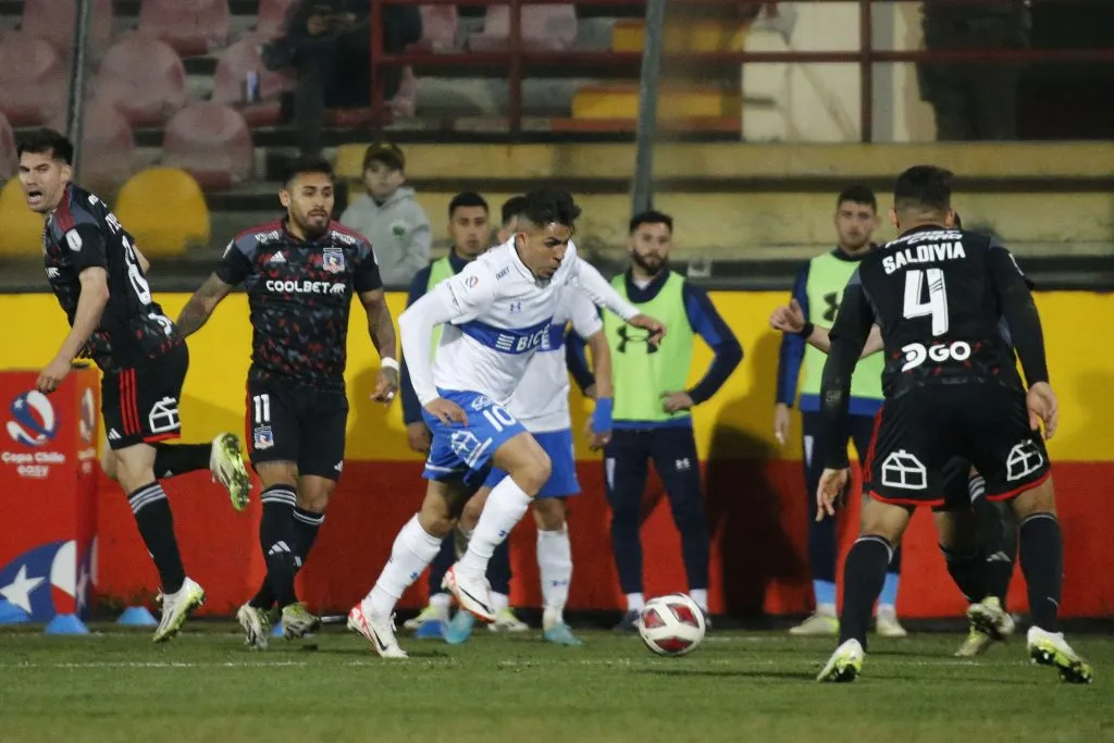 Universidad Católica y Colo Colo igualaron sin goles en Santa Laura (Foto: Photosport)