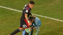 Colo Colo reclama penal de Universidad Católica (Foto: TNT Sports)