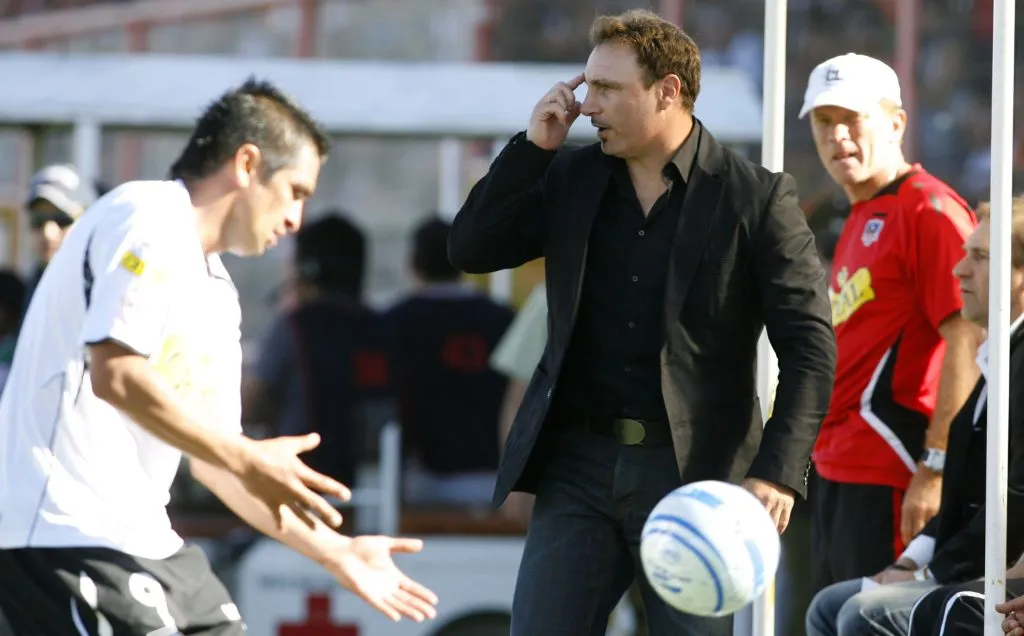 Marcelo Barticciotto quedó feliz por lo hecho por Saldivia y WIemberg en Colo Colo (Photosport)