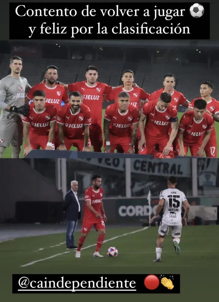 Mauricio Isla está feliz en Independiente tras su paupérrimo paso en la UC (@MauricioIsla4Chile)