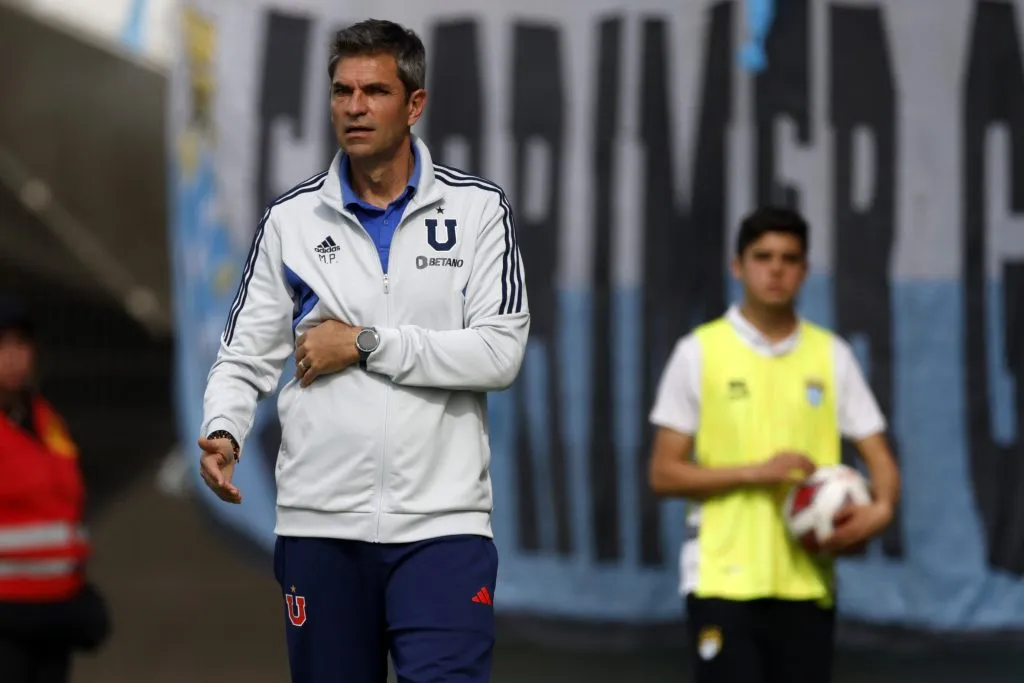 Pellegrino sigue en la cuerda floja en la U | FOTO: Andres Pina/Photosport