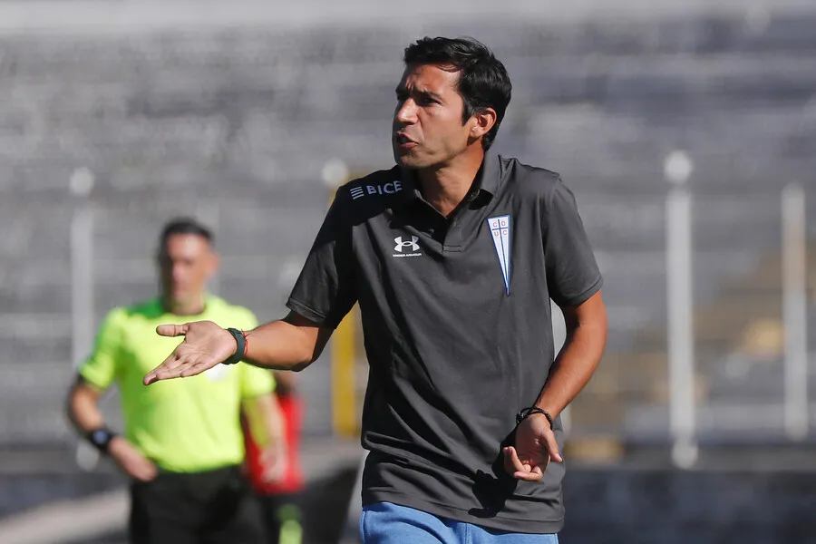 Nico Núñez ha tenido un inicio rocoso en la UC. | Foto: Photosport