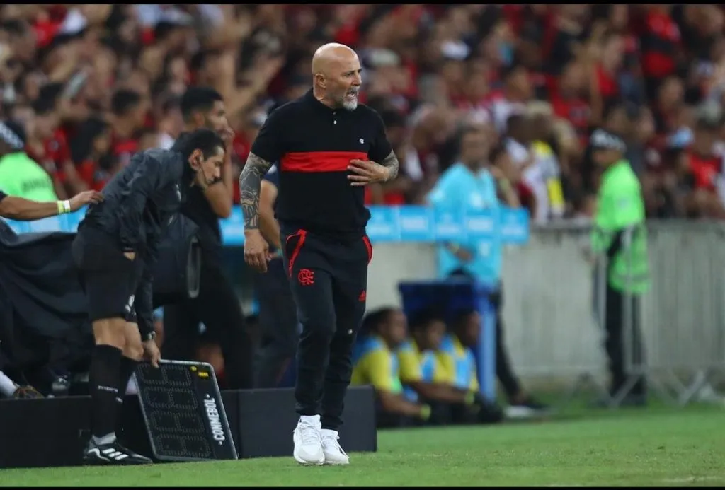 Jorge Sampaoli no vive gratos momentos en el Flamengo | Foto: Instagram