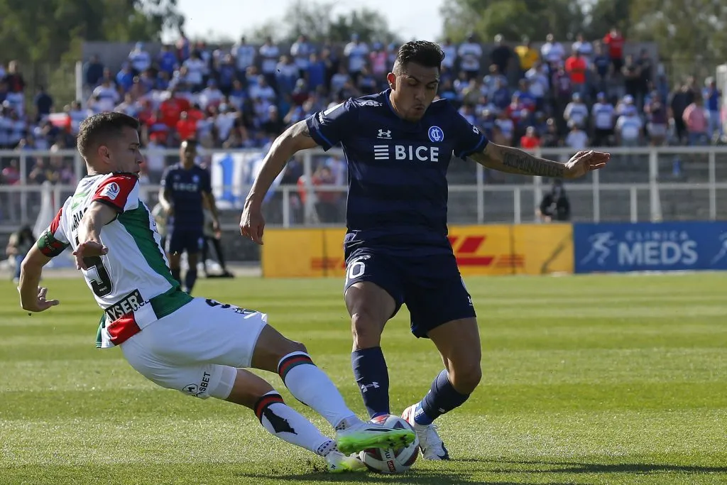 César Pinares ha sido críticado por su rendimiento en la UC | Foto: Photosport