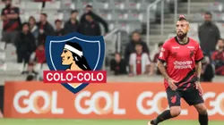 Vidal protagonizó un intercambio de palabras con hincha albo que lo recriminó.