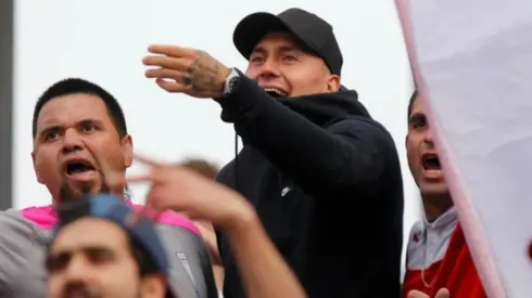 Castillo llegó a apoyar a los que podrían llegar a ser sus próximos compañeros.