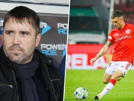 Coudet llena de elogios a Aránguiz: "Es un jugador diferente, nos está dando mucho"