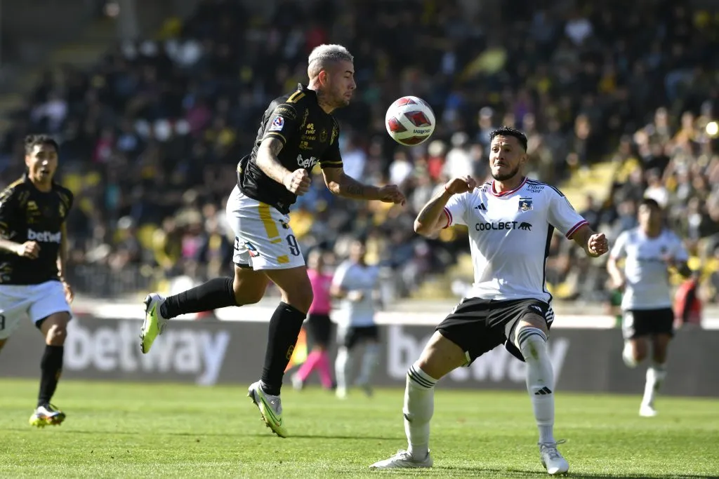 Coke Hevia no quedó conforme con el rendimiento de Ramiro González en Colo Colo (Foto: Photosport)