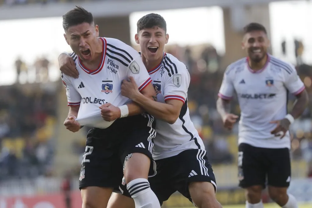 Óscar Opazo marcó su primer gol en su regreso a Colo Colo (Foto: Photosport)