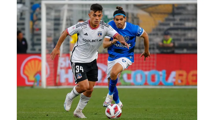 Vicente Pizarro tendrá la opción de sumar minutos en Colo Colo ante Coquimbo Unido (Foto: Photosport)