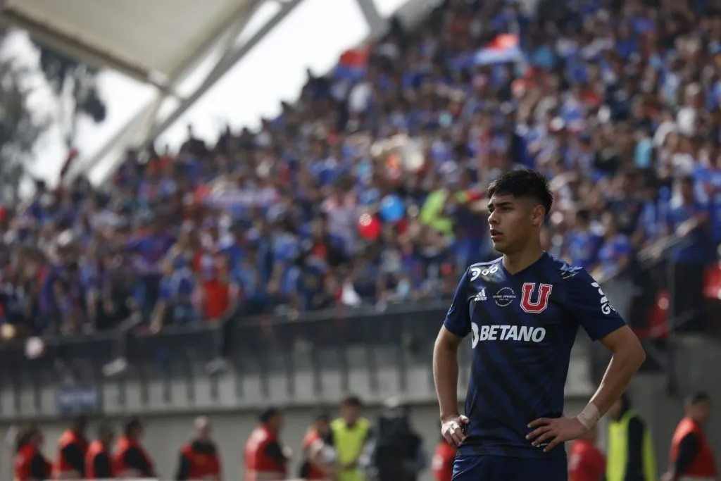 Darío Osorio fue convocado a microciclo de la Selección Chilena Sub 23 (Foto: Photosport)