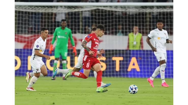Ñublense da tremenda lucha ante Liga de Quito en Copa Sudamericana (Foto: Photosport)