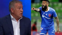 Claudio Borghi se refiere al paso de Ronnie Fernández en la Universidad de Chile (Foto: TNT Sports | Photosport)