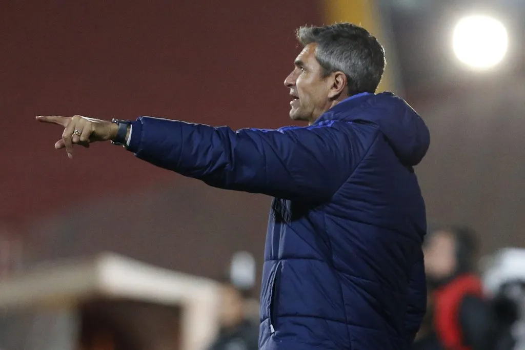 Mauricio Pellegrino acumula cuatro derrotas consecutivas en Universidad de Chile (Foto: Photosport)