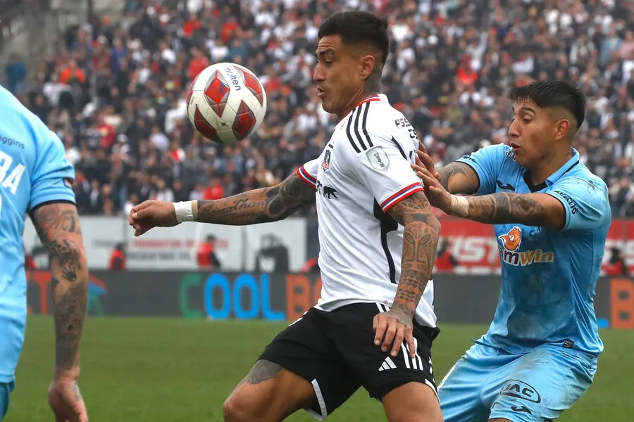 Lezcano no ve una en Colo Colo. | Foto: Photosport