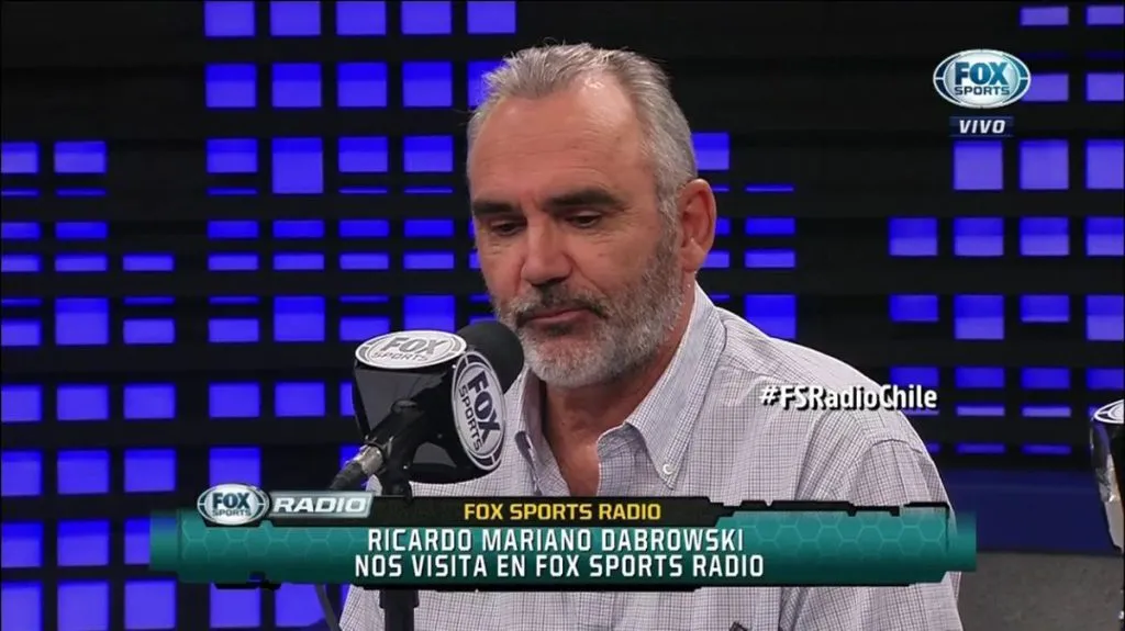 Ricardo Dabrowski es claro en el tema de Jordhy Thompson y siente que el rol de Gustavo Quinteros en Colo Colo es clave (Captura Fox Sports Chile)