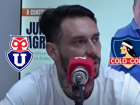 Pinilla ya se preocupa del Superclásico y de Colo Colo: "Si la U no se pega una levantadita, ahí..."
