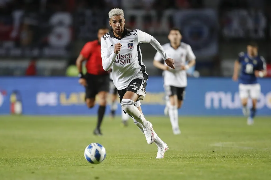 Martín Lucero recibió sanción (Foto: Colo Colo)