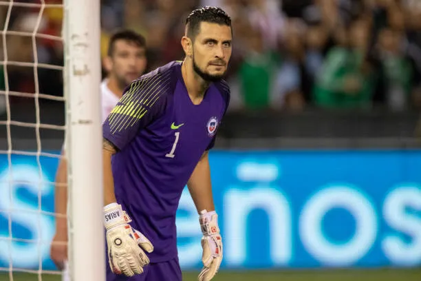 Arias, es uno de los porteros de la Selección Chilena (Getty Images)