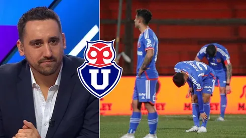 El periodista remarcó la gran falta de carácter en el equipo de la Universidad de Chile