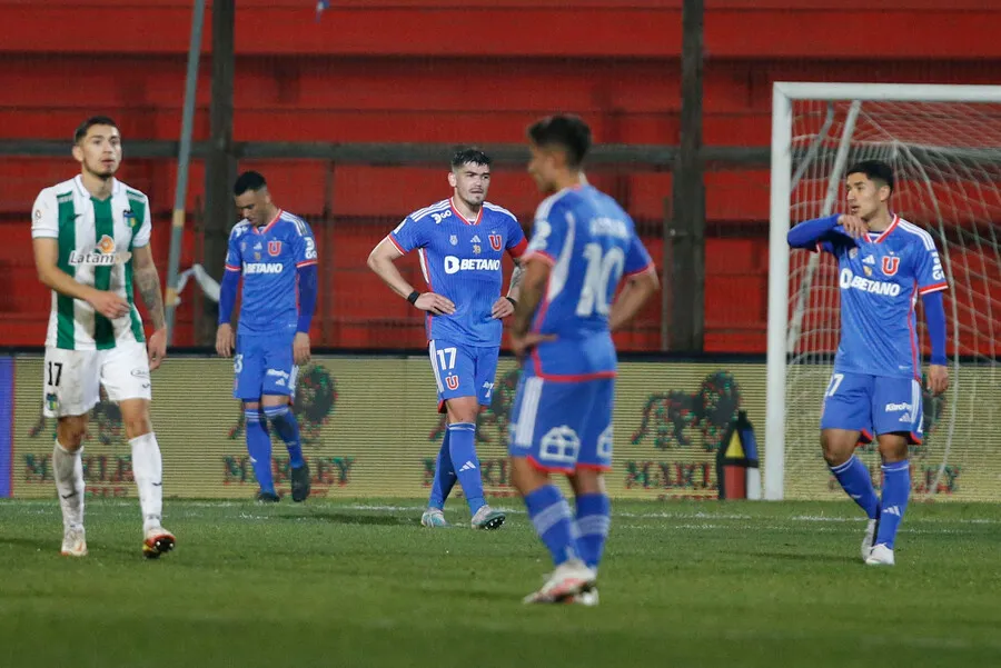 La U sufrió un duro golpe tras caer ante O’Higgins | Foto: Photosport