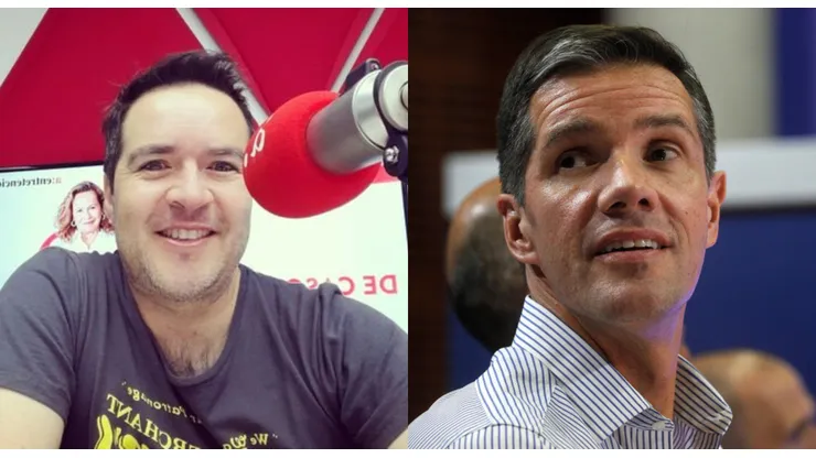 Caamaño no le perdonó a Clark arrancar del estadio y no enfrentar los micrófonos.