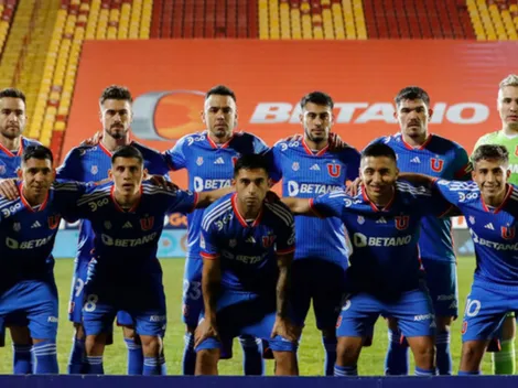 Formación de la U con la que enfrentará a O'Higgins