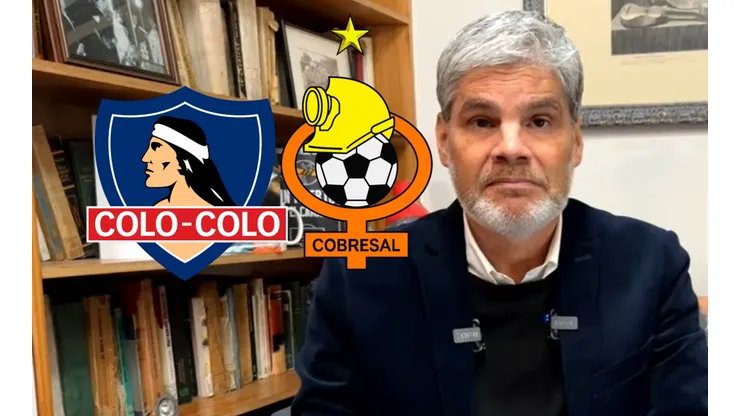 Juan Cristóbal Guarello se refiere a la diferencia entre Colo Colo y Cobresal.