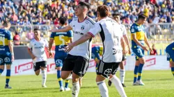 Carlos Palacios fue fundamental en el triunfo de Colo Colo ante Everton (Foto: Guille Salazar)