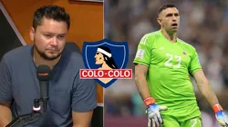 Waldo Ponce compara a portero de Colo Colo con Dibu Martínez