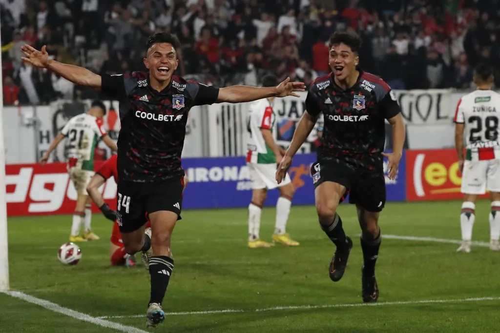 Vicente Pizarro anotó el triunfo de Colo Colo | Foto: Photosport