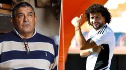 El ex jugador de la U se fue en picada en contra del zaguero central de Colo Colo.