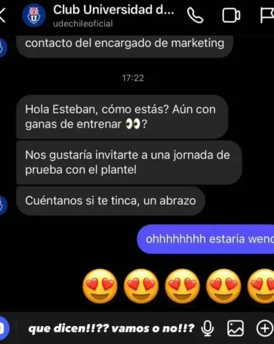 La reacción de Young Cister al enterarse de la invitación de la U | Foto: Instagram