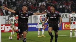 Vicente Pizarro anotó su primer gol como profesional en Colo Colo y Severino Vasconcellos aplaudió el tanto del joven crack de los albos