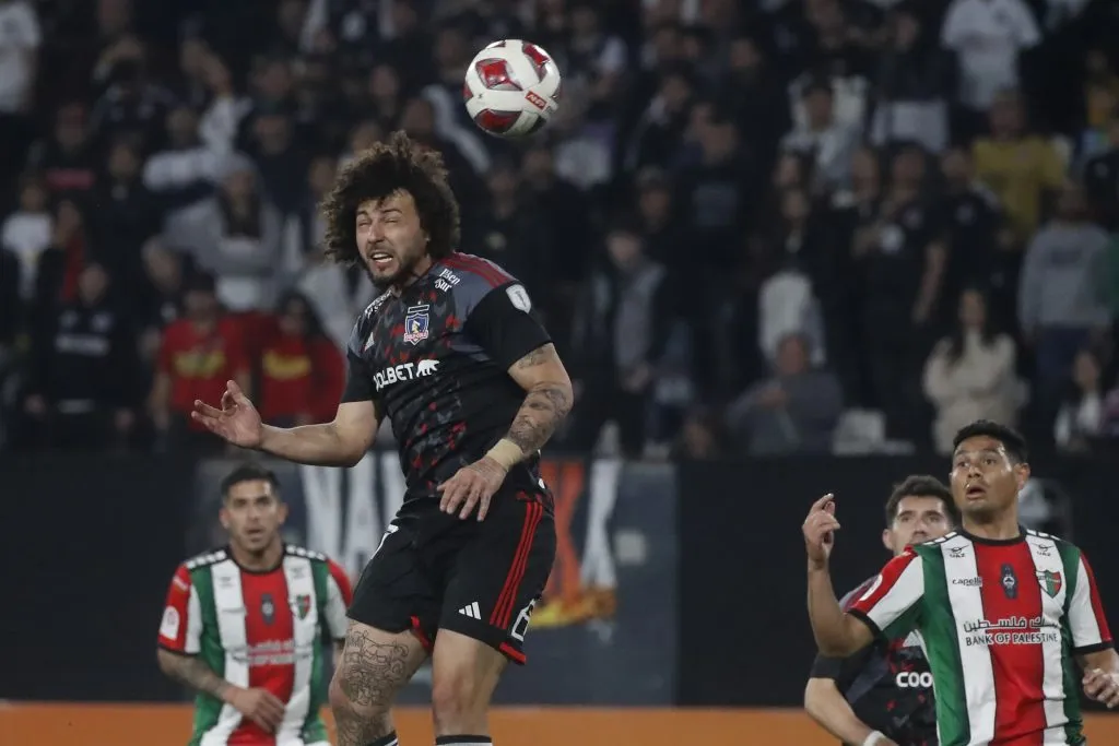 Peluca Falcón tuvo la oportunidad de ser titular en Colo Colo ante Palestino (Foto: Photosport)