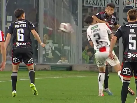 La patada karateca de Jeyson Rojas en Colo Colo que deja herido a un rival