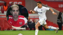 LILLE, FRANCE - MAY 20: Alexis Sanchez of Olympique de Marseille in action during the French Ligue 1 soccer match between Lille OSC (LOSC) and Olympique de Marseille (OM) at Stade Pierre Mauroy on May 20, 2023 in Villeneuve-d'Ascq, near Lille, France. (Photo by Christian Liewig - Corbis/Corbis via Getty Images)