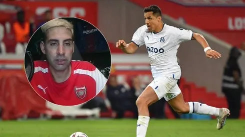 LILLE, FRANCE – MAY 20: Alexis Sanchez of Olympique de Marseille in action during the French Ligue 1 soccer match between Lille OSC (LOSC) and Olympique de Marseille (OM) at Stade Pierre Mauroy on May 20, 2023 in Villeneuve-d'Ascq, near Lille, France. (Photo by Christian Liewig – Corbis/Corbis via Getty Images)