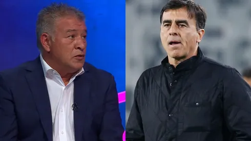 Claudio Borghi se refiere a un aspecto en la conducción de Gustavo Quinteros (Foto: Photosport)