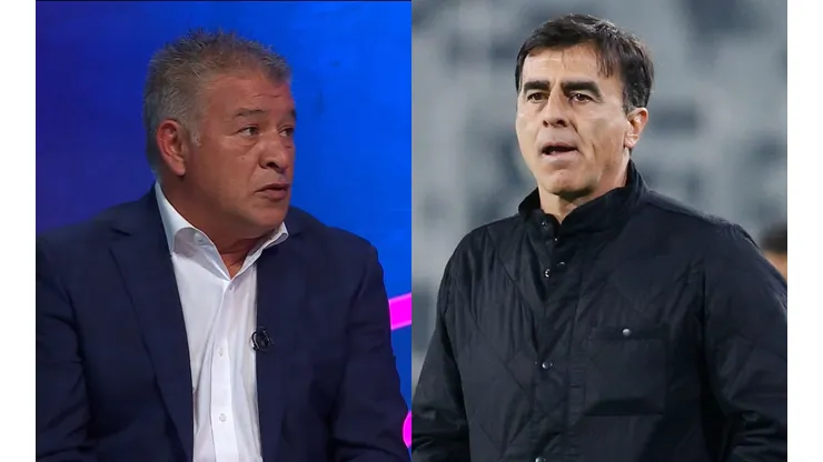 Claudio Borghi se refiere a un aspecto en la conducción de Gustavo Quinteros (Foto: Photosport)