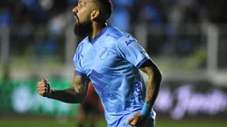 Ronnie Fernández fue figura en triunfo del Bolívar ante el Athletico Paranaense (Foto: Libertadores, Twitter)