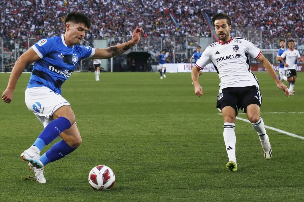 Bouzat tuvo un nuevo puesto ante Huachipato | Foto: Photosport