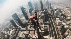 Remi Lucidi en una de sus hazañas compartidas en redes sociales.