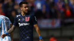 Futbol, Magallanes vs Universidad de Chile. Fecha 19, campeonato Nacional 2023. El jugador de Universidad de Chile Matias Zaldivia es fotografiado durante el partido de primera division contra Magallanes disputado en el estadio Nicolas Chahuan de La Calera, Chile. 30/07/2023 Andres Pina/Photosport Football, Magallanes vs Universidad de Chile. 19th turn, 2023 National Championship. Universidad de Chile’s player Matias Zaldivia is pictured during a first division match against Magallanes at the Nicolas Chahuan stadium in La Calera, Chile. 30/07/2023 Andres Pina/Photosport