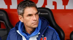Mauricio Pellegrino descarta a Emmanuel Ojeda para el partido ante Everton.