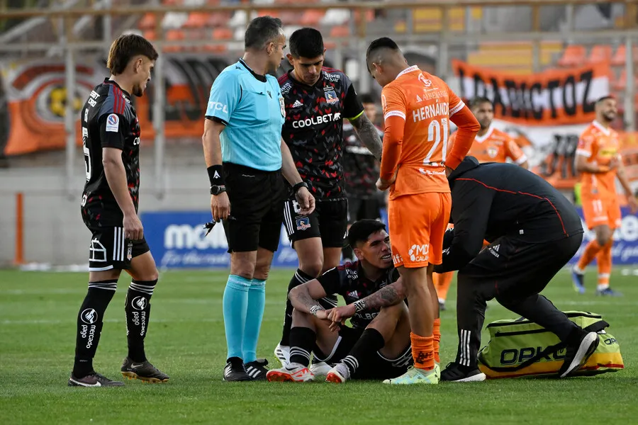 La Joya se lesionó ante Cobreloa. | Foto: Photosport
